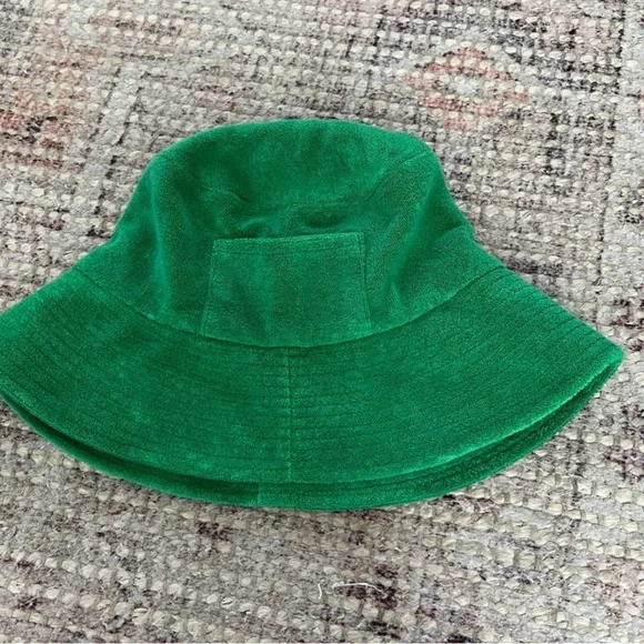 Lack of Color - Wave Bucket Hat in Green Terry - Picture 7 of 7